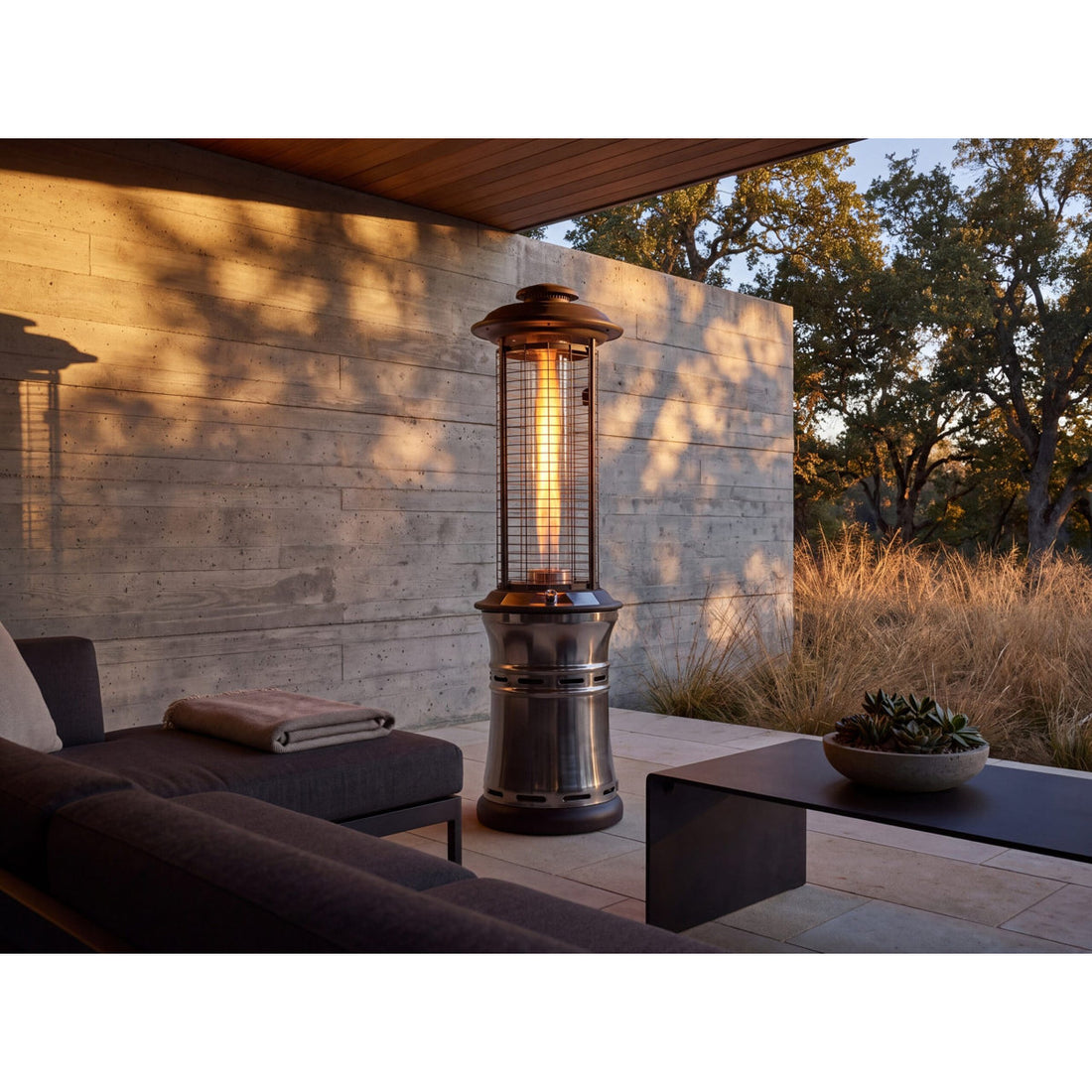 Lava Heat Italia Ember Patio Heater - Heritage Bronze, Liquid Propane