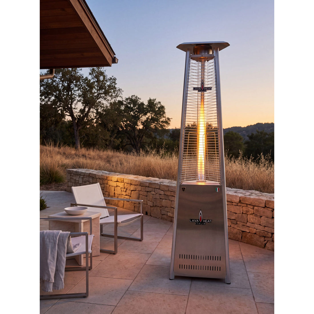 Lava Heat Italia Lava Lite Patio Heater - RAL 7016 Anthracite, Liquid Propane