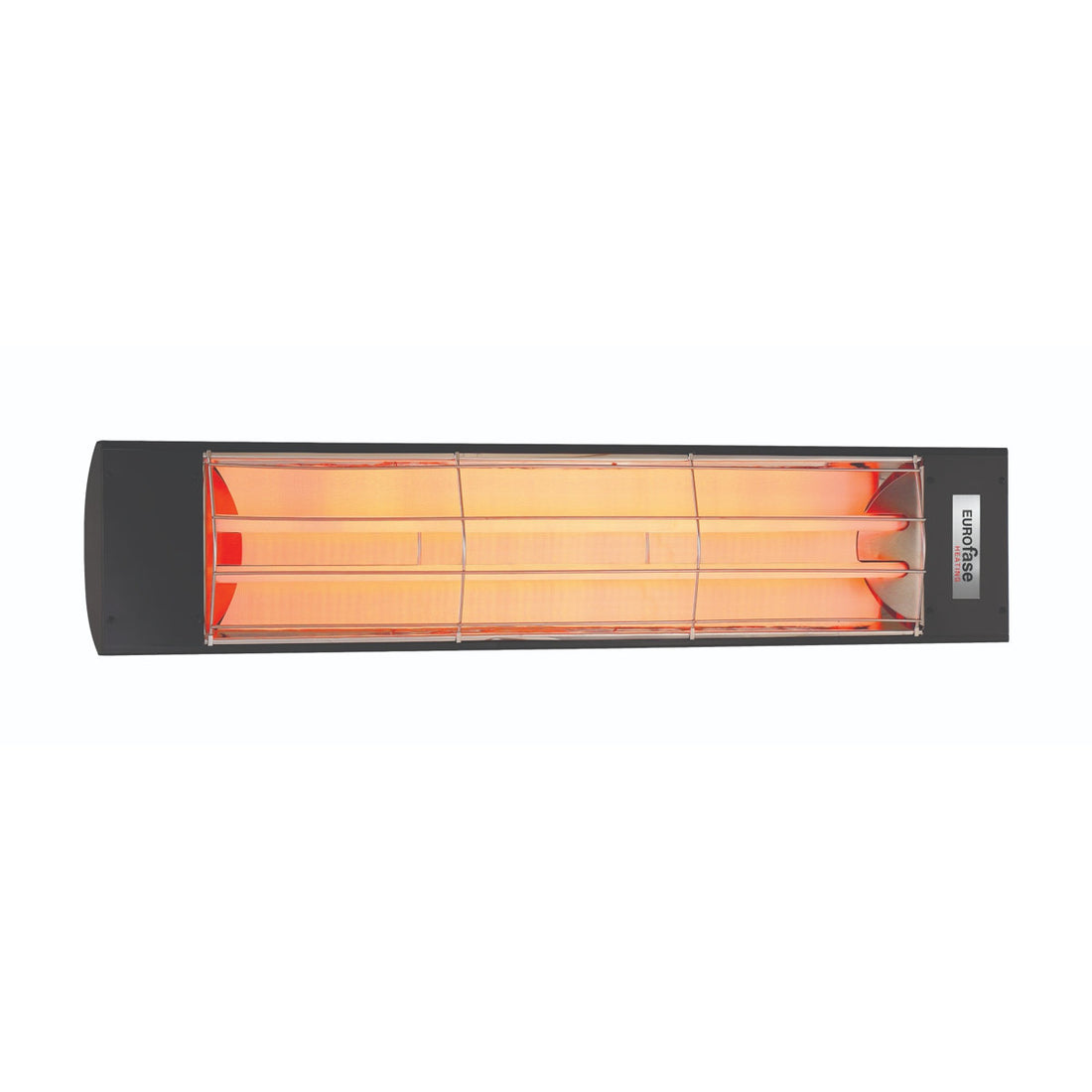 Marine Grade Electric Patio Heater, Dual Element, 39 Inch, 4000W, 208V, Black