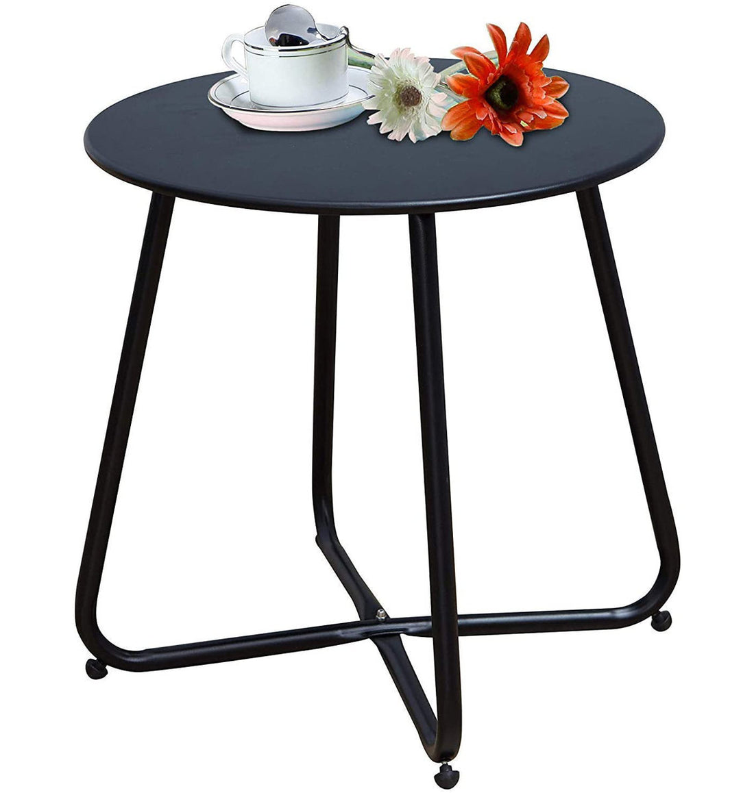 Mickelsen Steel Patio Side Table