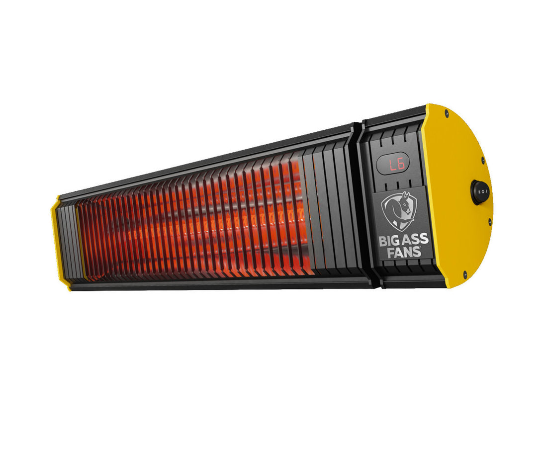 Obsidian Electric Ceiling Mounted Patio Heater