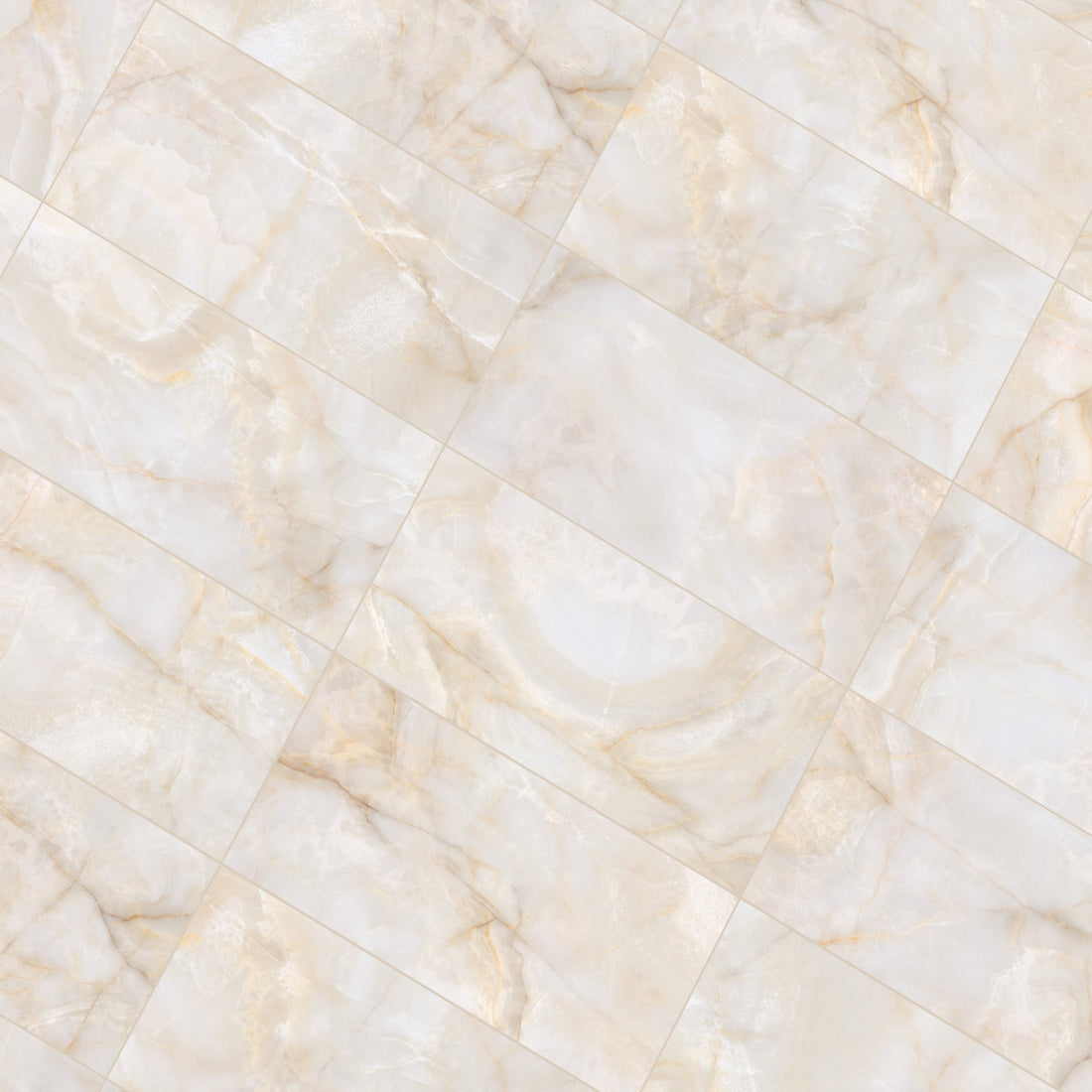 Onice Cream Matte 12x24 Porcelain Floor & Wall Tile (11.63 Sq. Ft./Case) Onyx Look