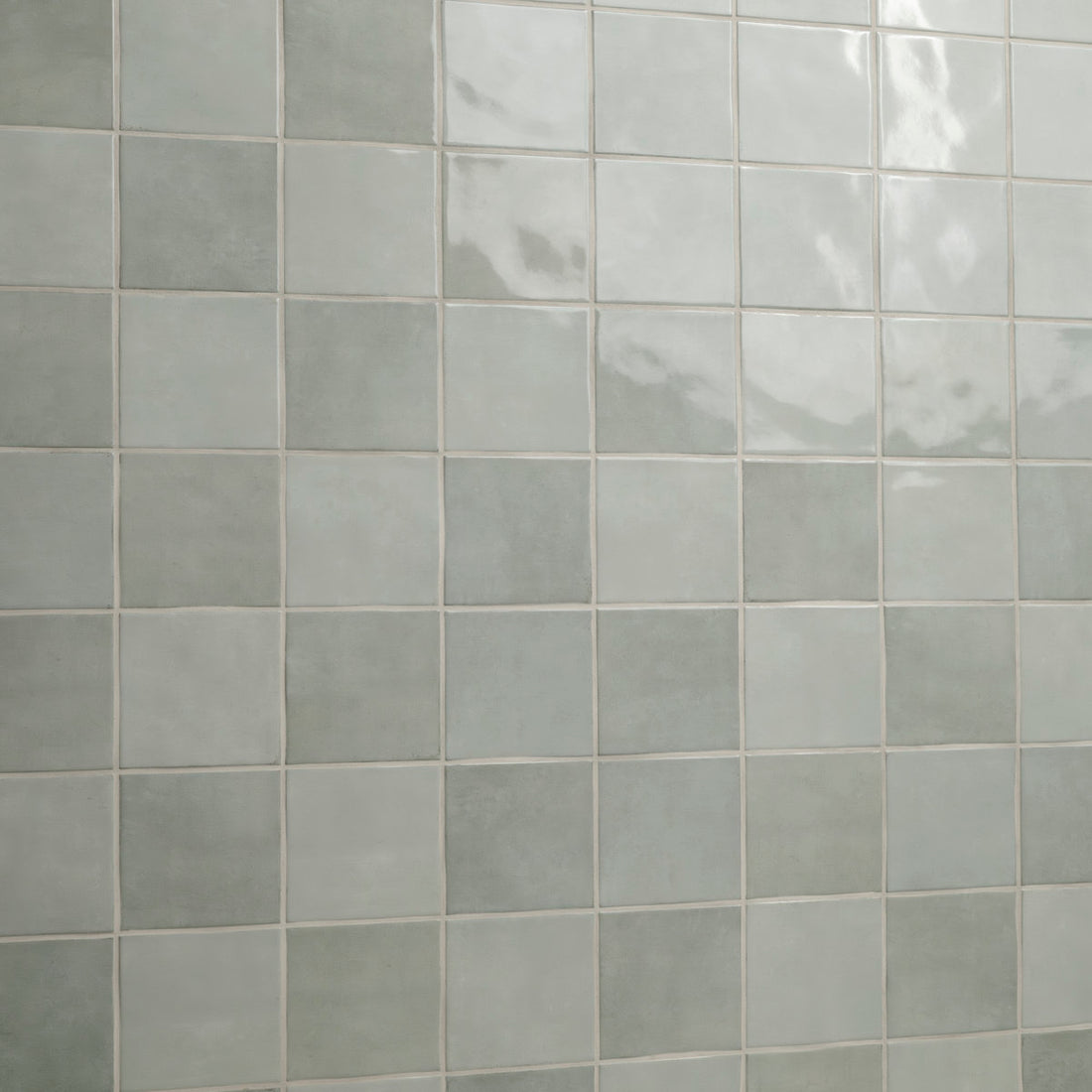 Renzo Jade 5 in. x 5 in. Glossy Ceramic Wall Tile