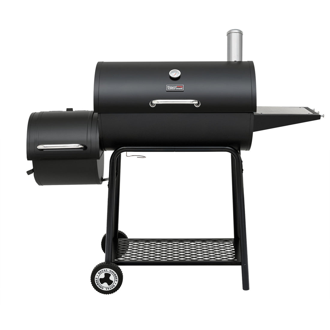 Royal Gourmet 30 Barrel Charcoal Grill with Smoker