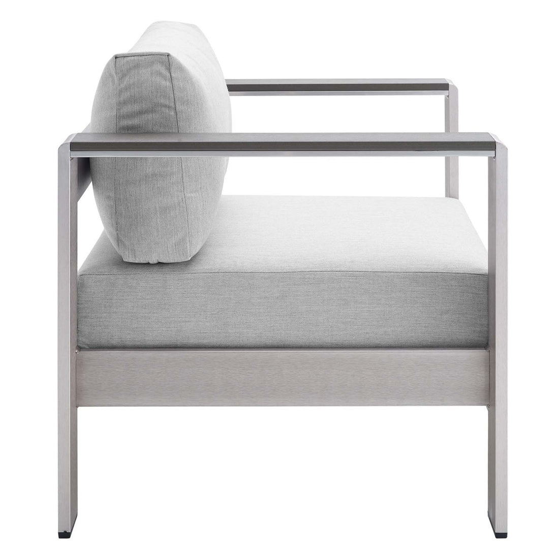 Shore Sunbrella Outdoor Patio Aluminum 4 Piece Set