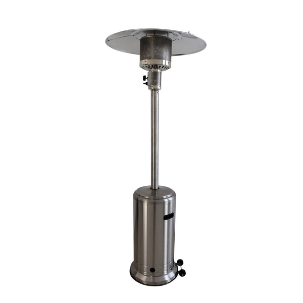 Stainless Steel Patio Heater 46000 - Gray, Supply Consistent Heat Flow With Steel, Quiet Heating Without Flames