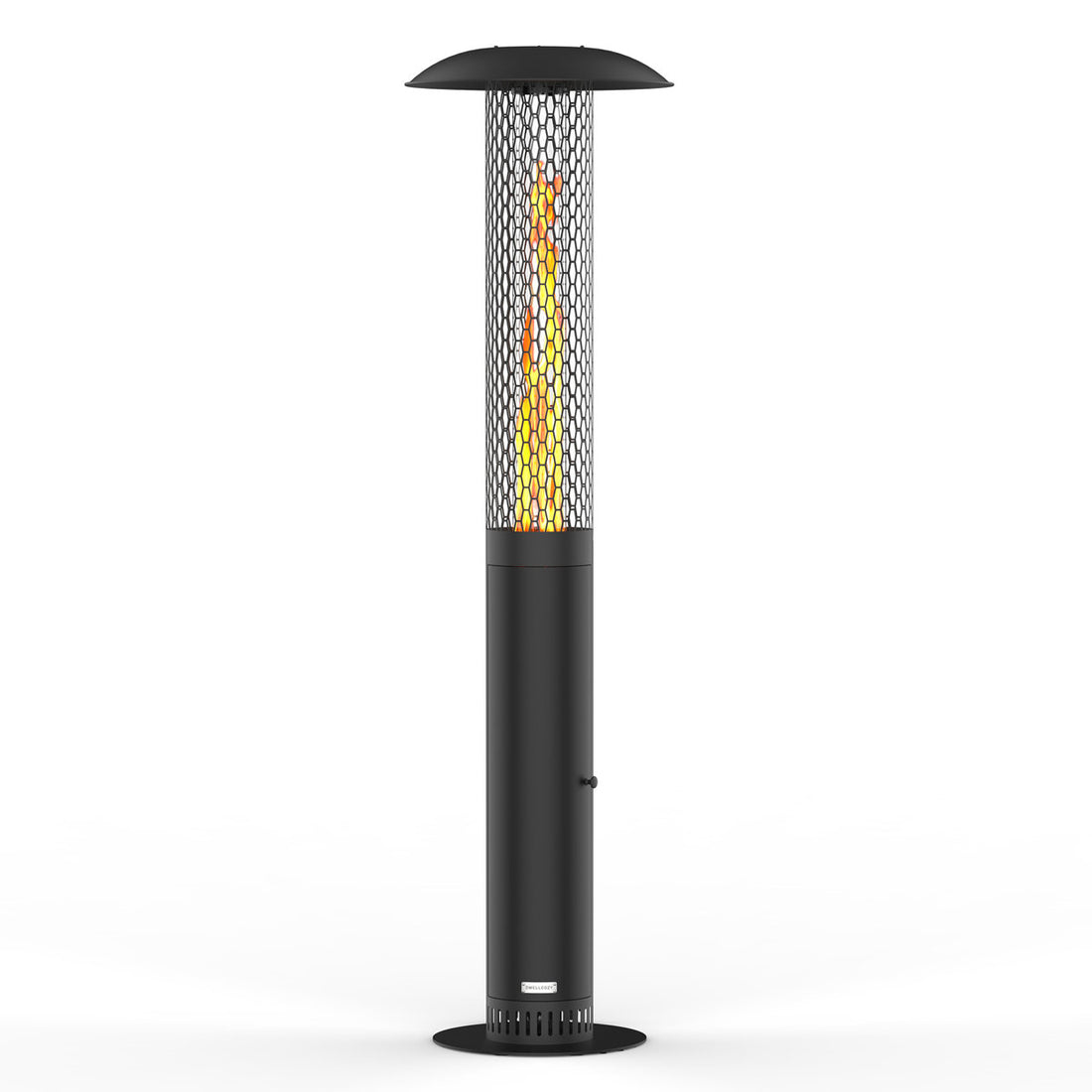 Standing Wood Pellet Heater With Wheels