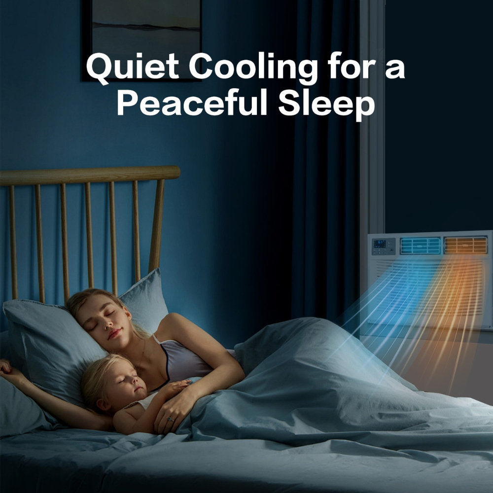 Winado 12000 BTU Wi-Fi Connected Window Air Conditioner for 550 Square Feet with Heater H1G46000631