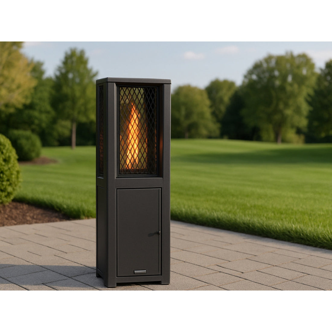 Wood Pellet Standing Patio Heater