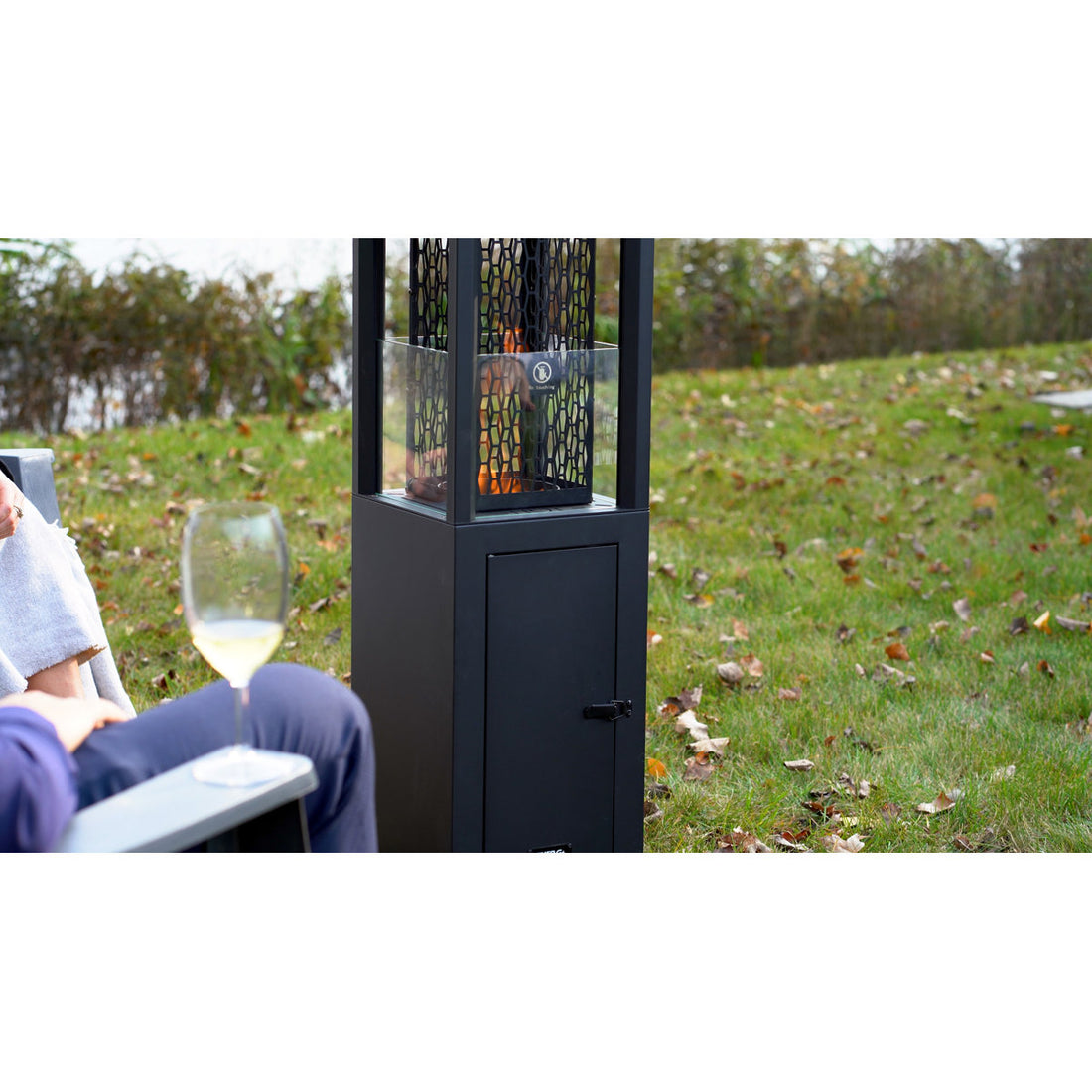 Wood Pellet Standing Patio Heater