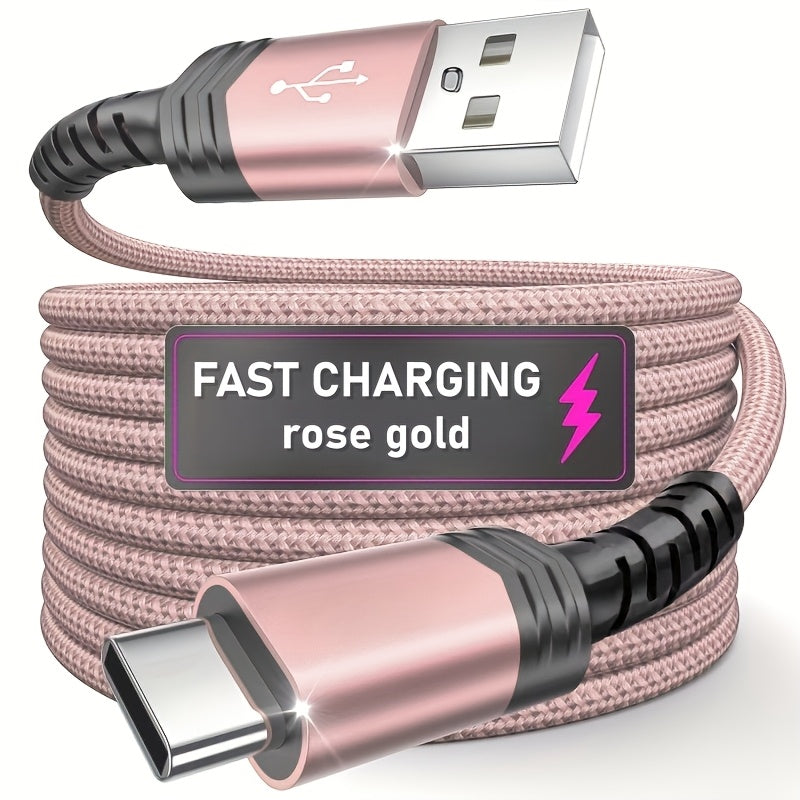 fast charging usb usb c cable high speed data sync suitable