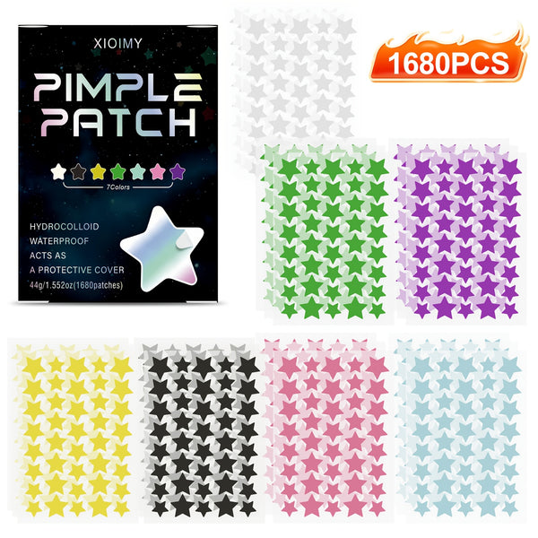 1680pcs suitable concealer patches light beige skin multi