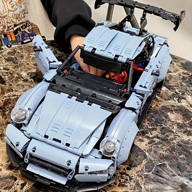 2100pcs cool toys men creative   lowrider sports