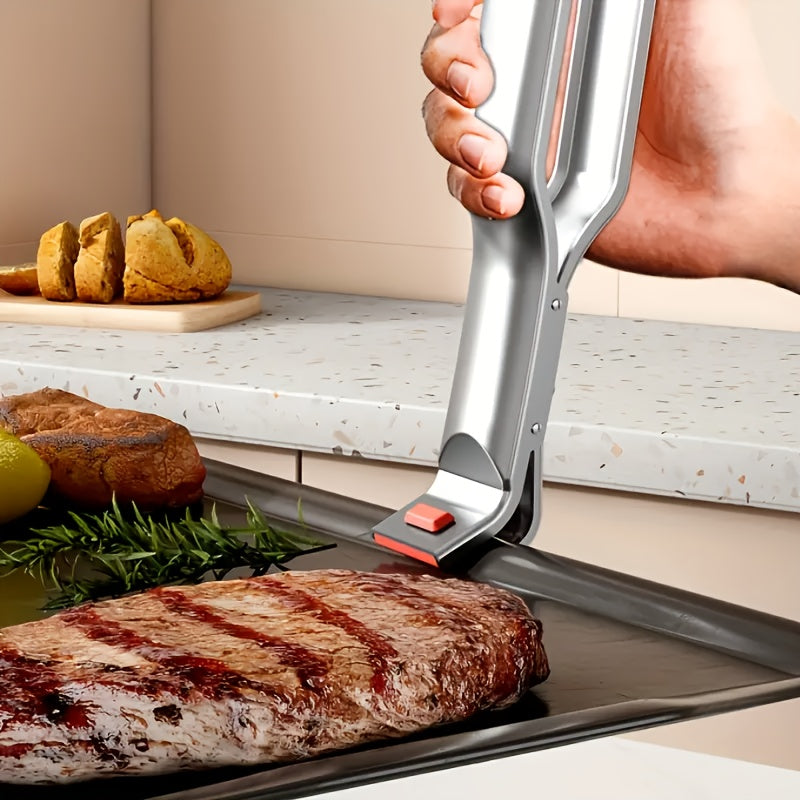 stainless steel anti scalding clip kitchen bowl lifter