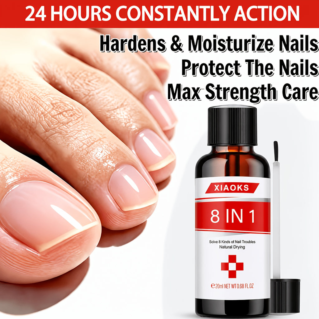 8 in 1   nail care essence enriched keratin