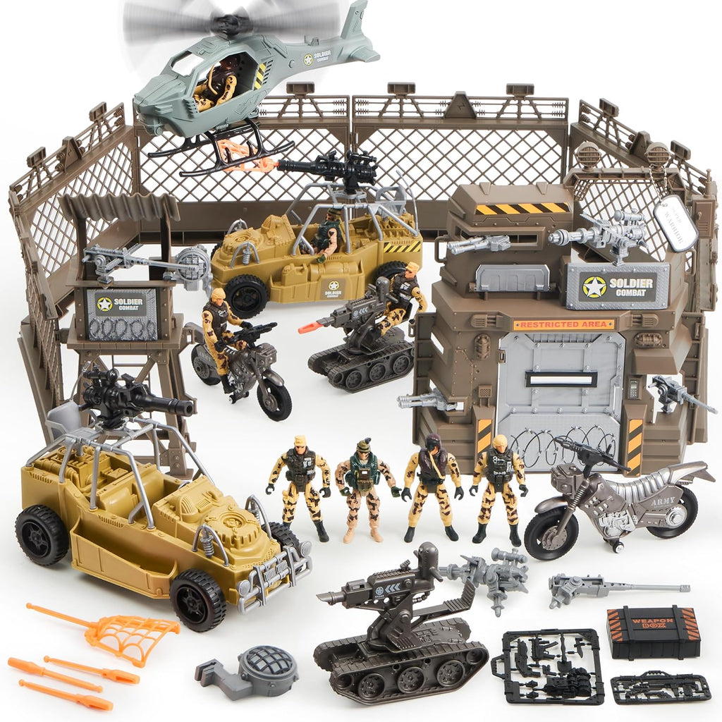base toys set kids including   vehicles   men