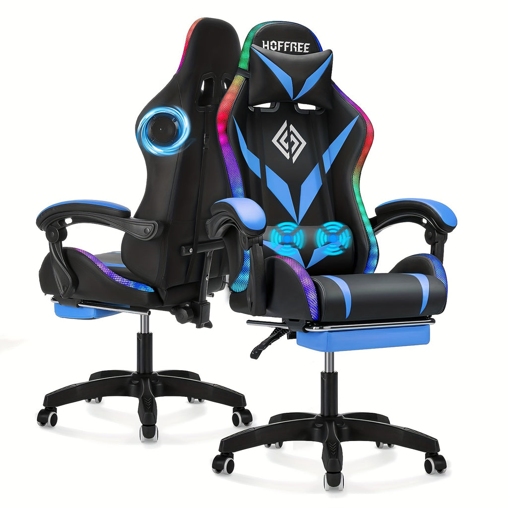massage lumbar support bar ergonomic gaming