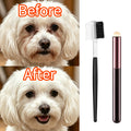 pet   deep care kit   tear stain brush double