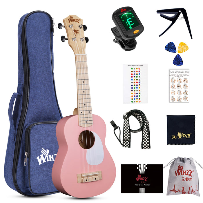tg u2 21 inch   ukulele pack bundle