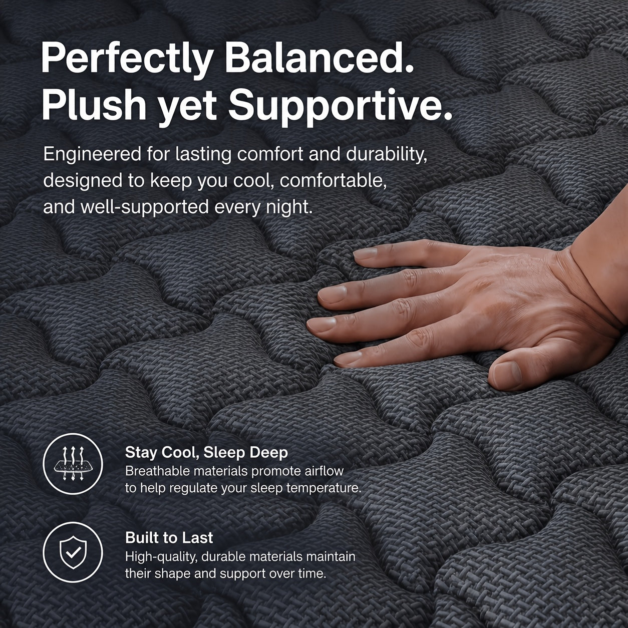 luxurious gel memory foam mattress hypoallergenic medium