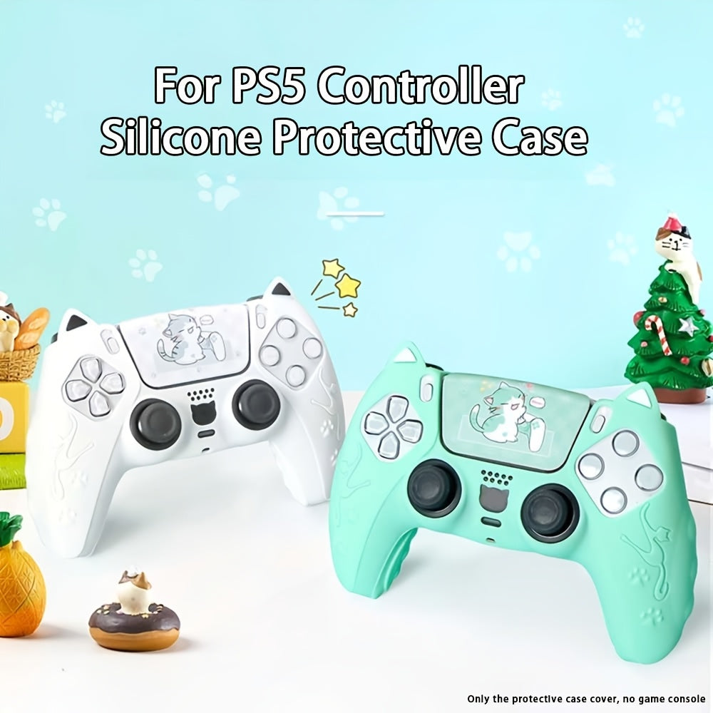 cat ear cover ps5 controller soft case ps5 controller
