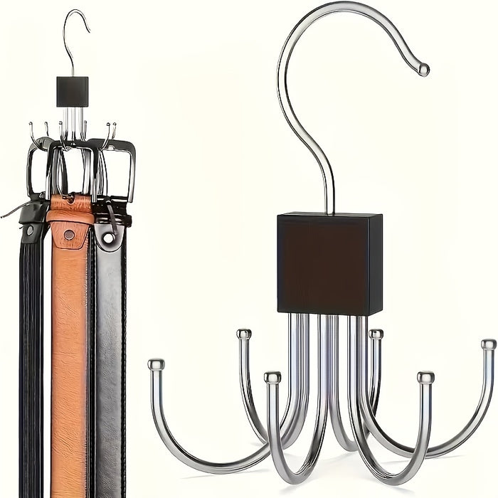 zxf multifunctional large capacity belt hanger rotatable