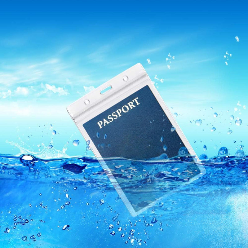 3pcs pack waterproof passport holder anti lost passport