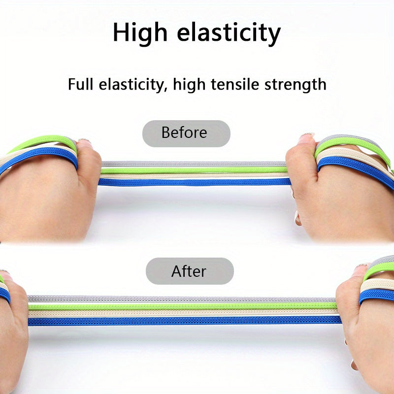 no tie elastic shoe laces sneakers stretchy polyester