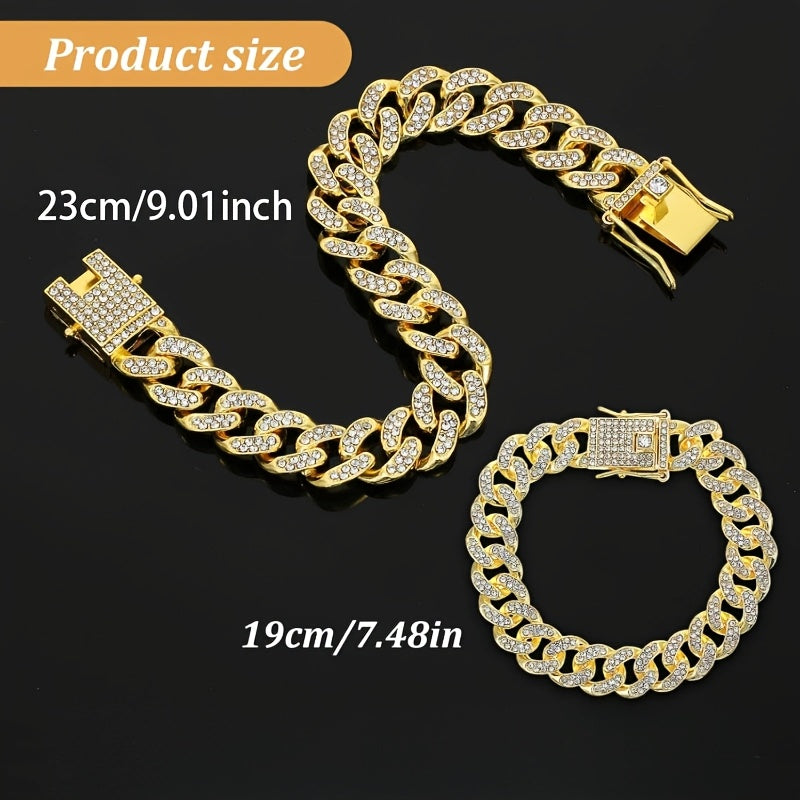 2pcs   chain collar 8 inch dog chain collars cuban