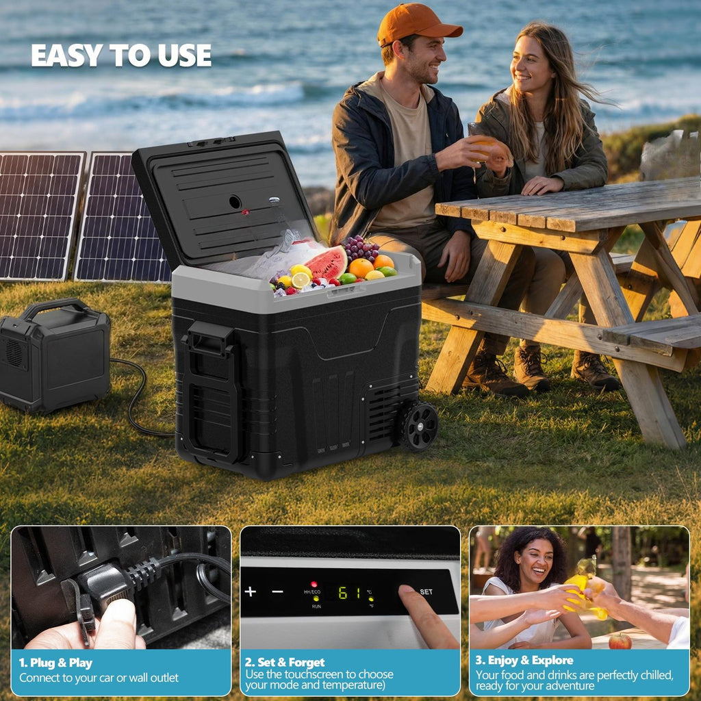 portable 12v 24v   ac refrigerator freezer suitable car rv
