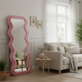 standing mirror suitable nursery   shatterproof