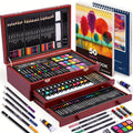 175pcs   set 2 drawing pads crayons acrylic paints