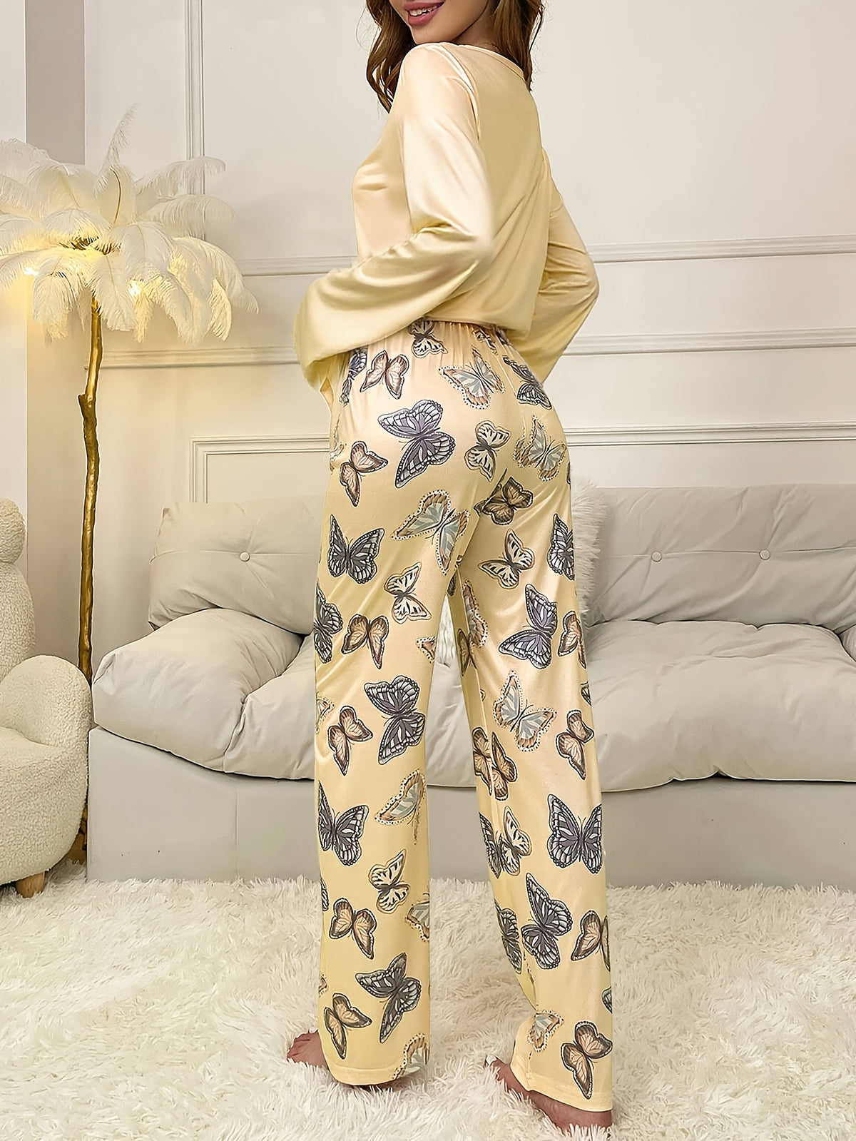 womens casual   themed pajama set