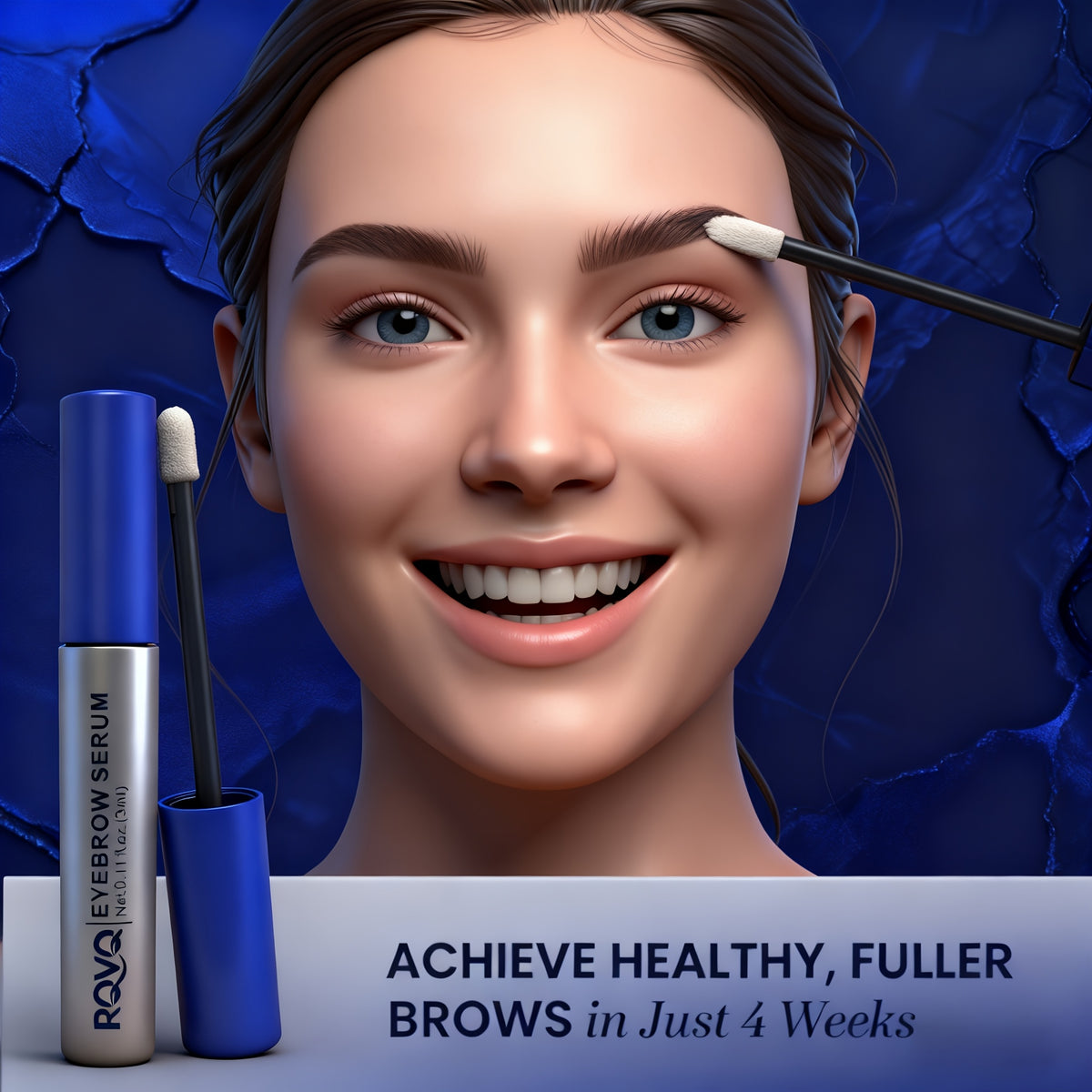 3ml rqvq colorful makeup eyebrow liquid thick long eyebrow
