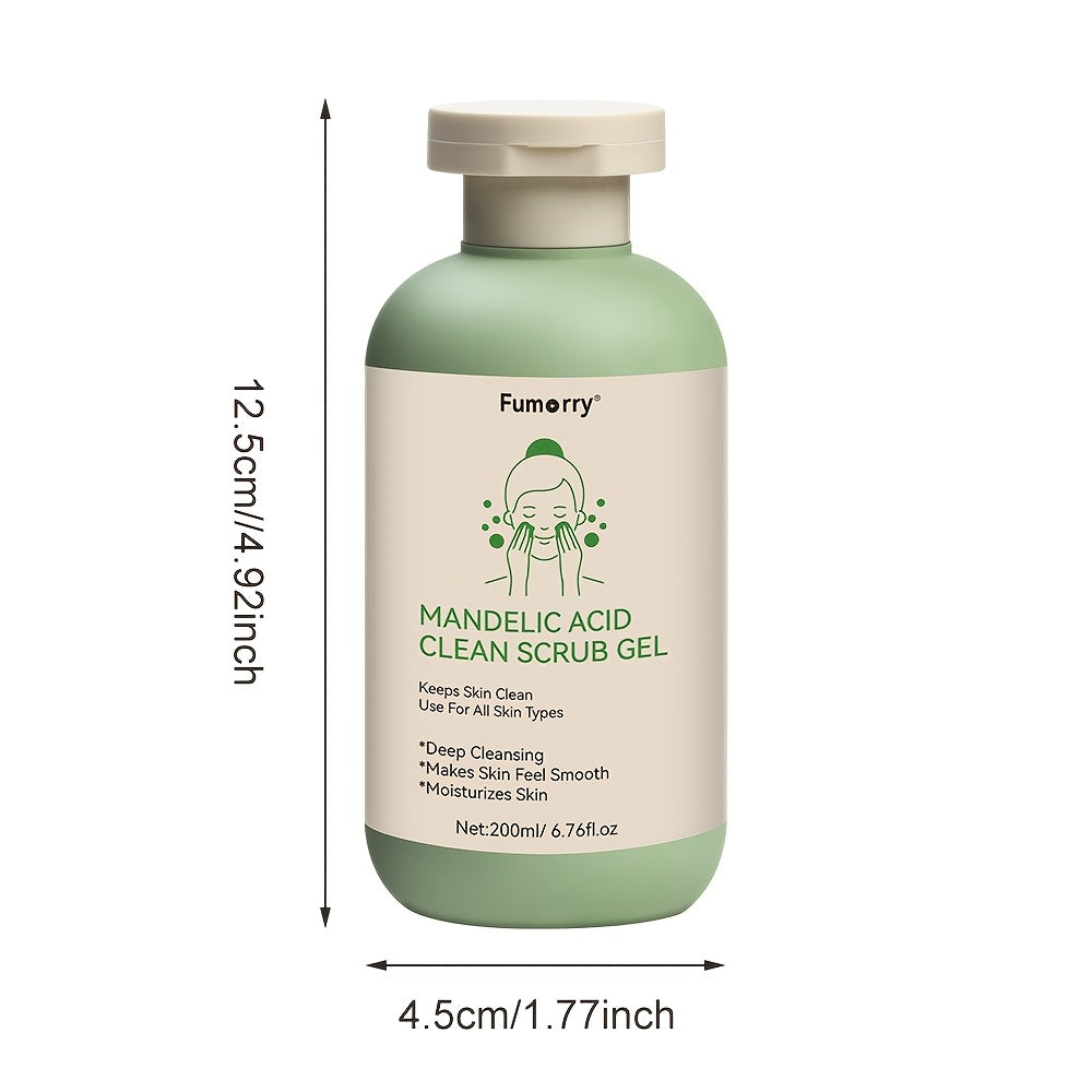 1 piece salicylic acid cleansing scrub gel aloe rose