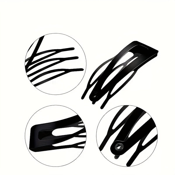 12  snap hair clips bb clips hair additions hair