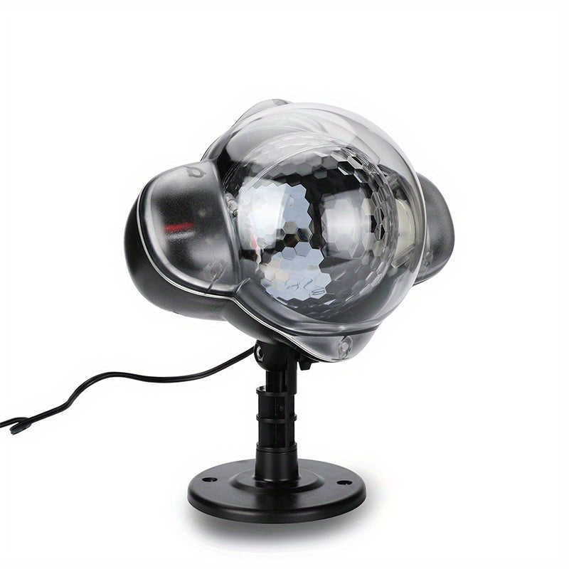 an   outdoor snowflake projection light suitable