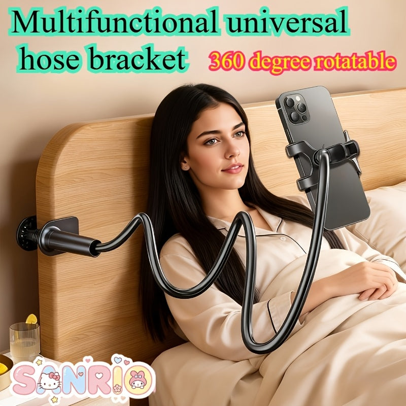 360 degree universal flexible hose phone holder lazy tablet
