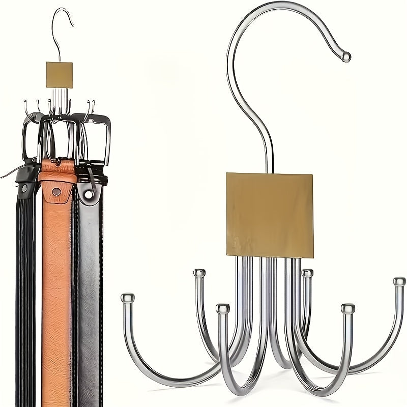 zxf multifunctional large capacity belt hanger rotatable