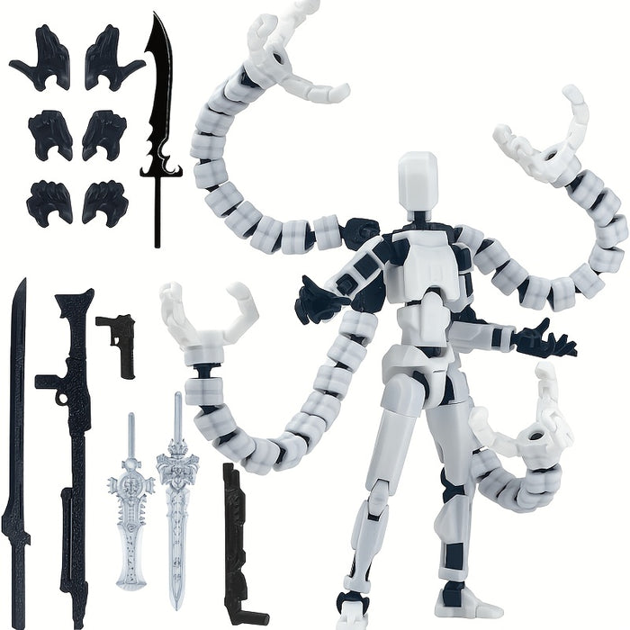 octopus 13 action figure already assembled 3d printed