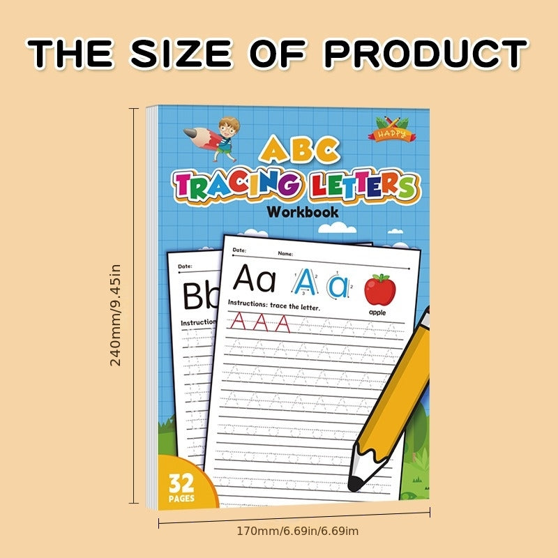 alphabet practice workbook   pattern based letter