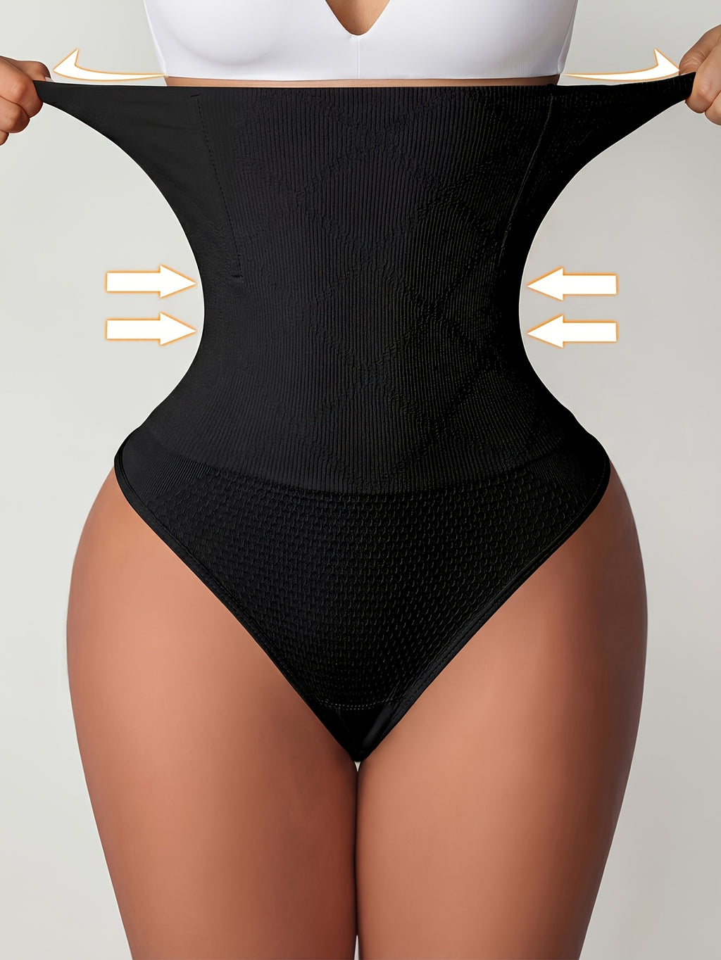1pc high waist seamless womens   tummy control panties