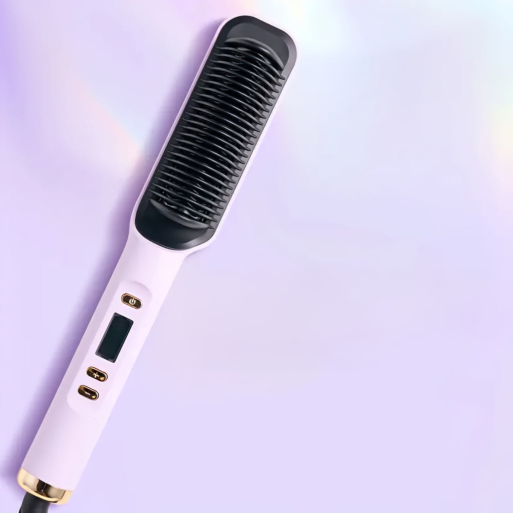 electric straightening brush a versatile heated comb