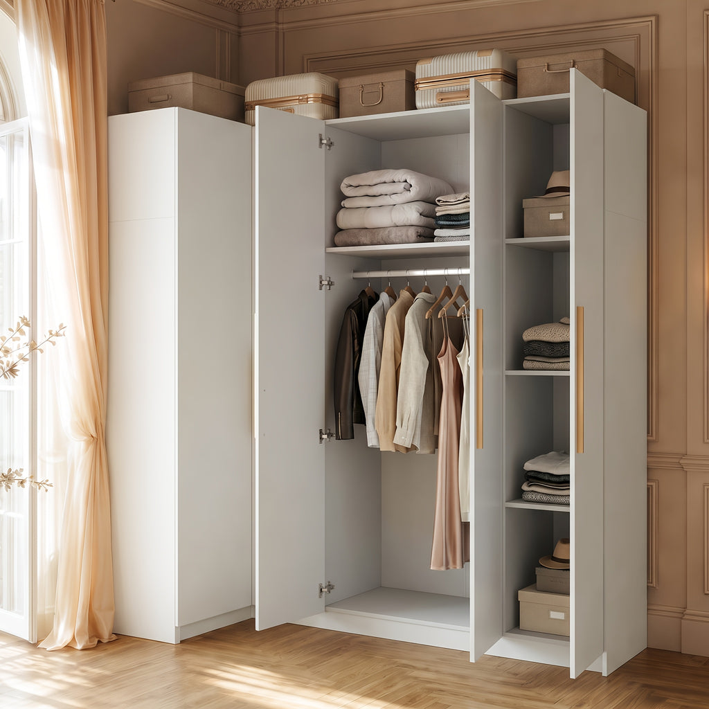 modern corner wardrobe   closet storage cabinet