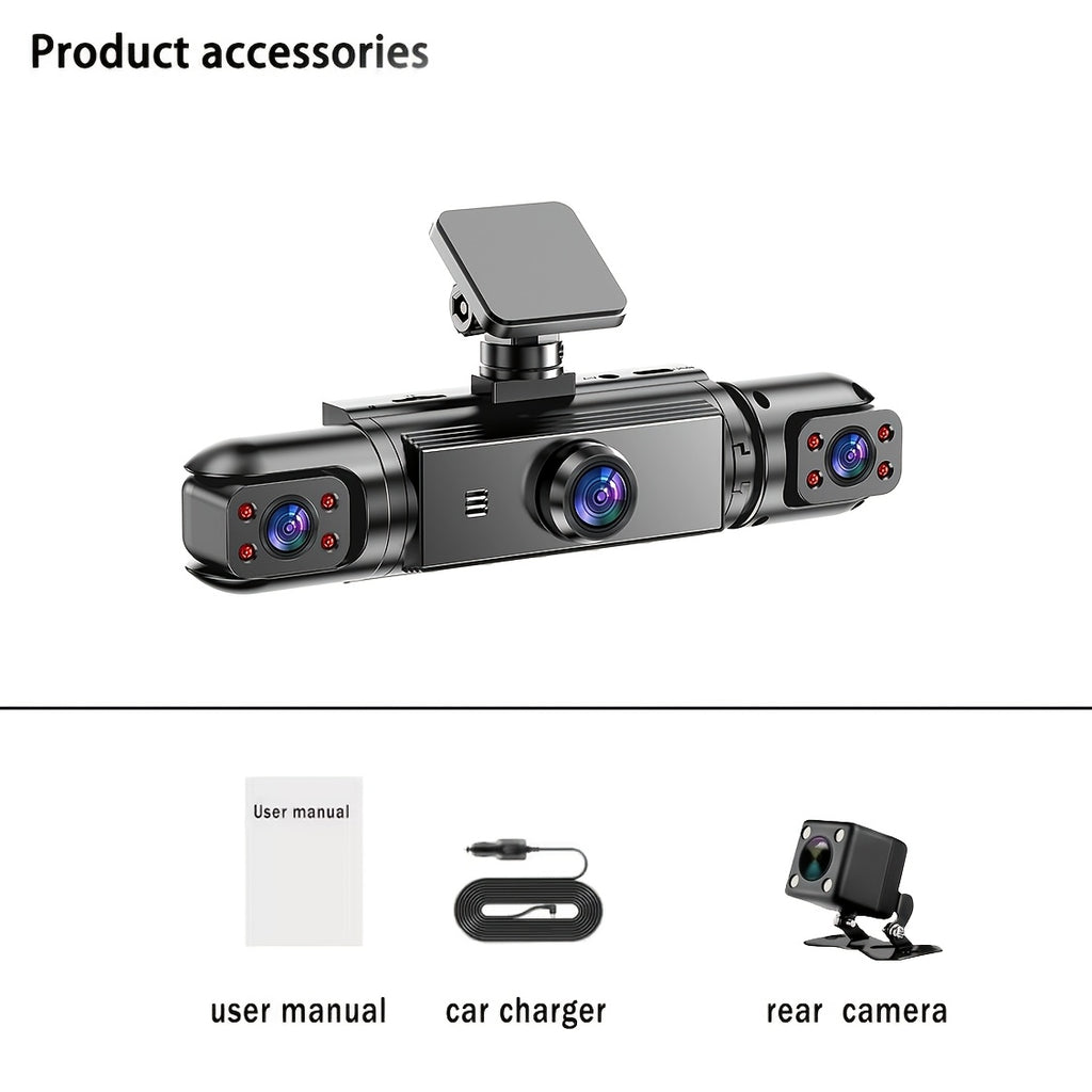 axh 360 panoramic 3 4 lens channel 1080p hd   safety