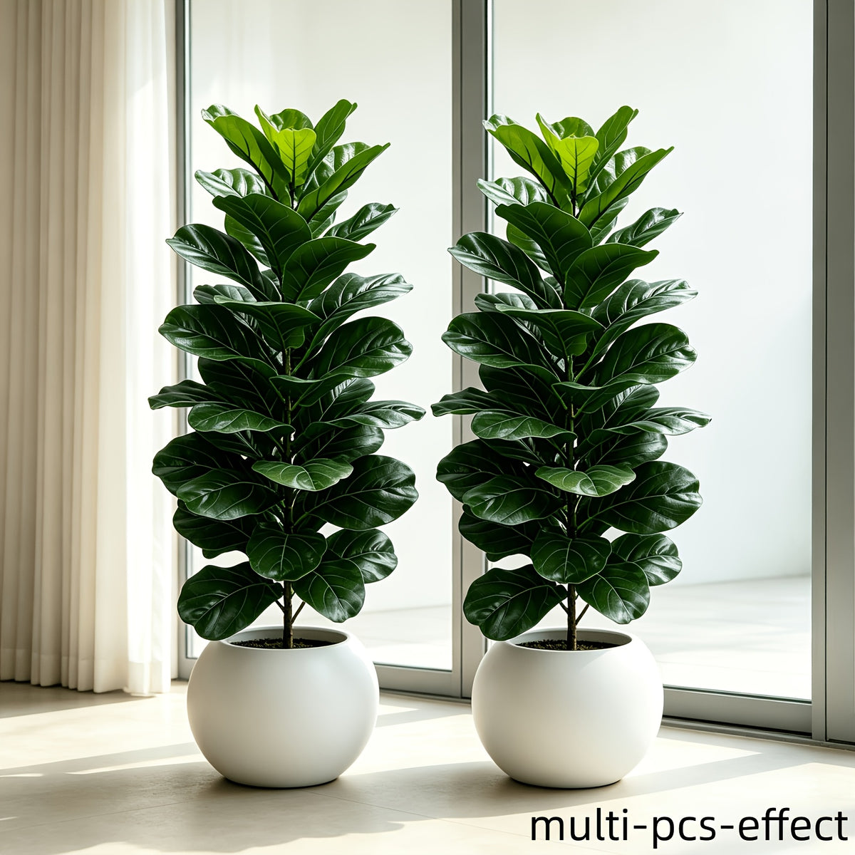 40 15 inch giant artificial fiddle leaf fig realistic