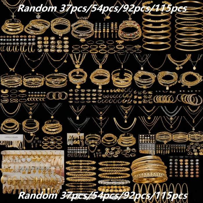random 37 54 92 115pcs multi styles irregular geometric