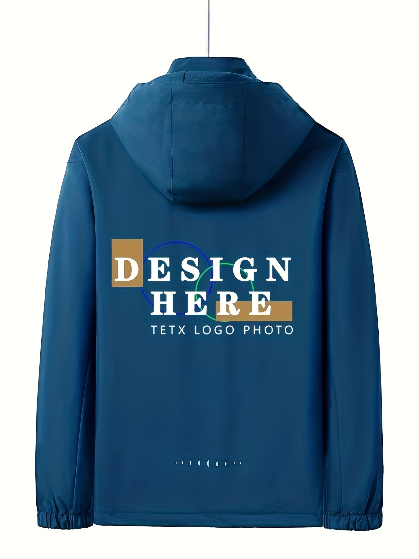 mens custom hooded jacket casual autumn winter motorcycle