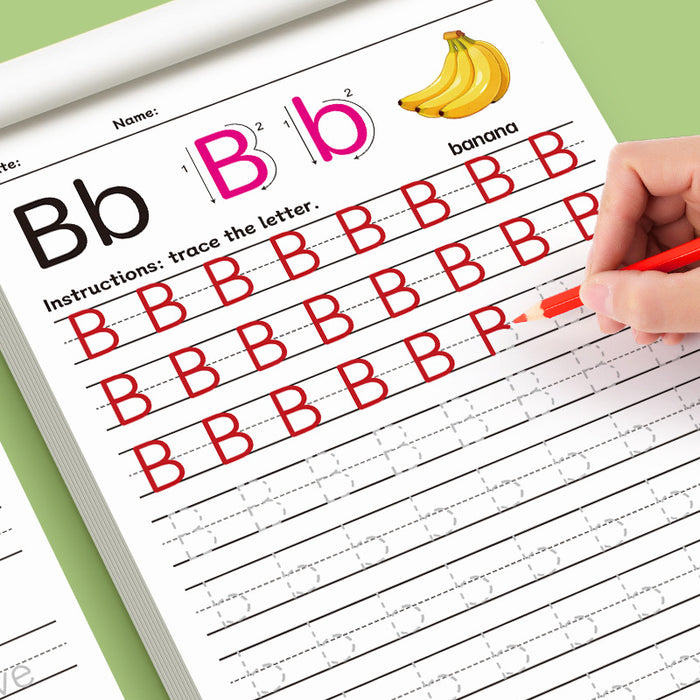alphabet practice workbook   pattern based letter
