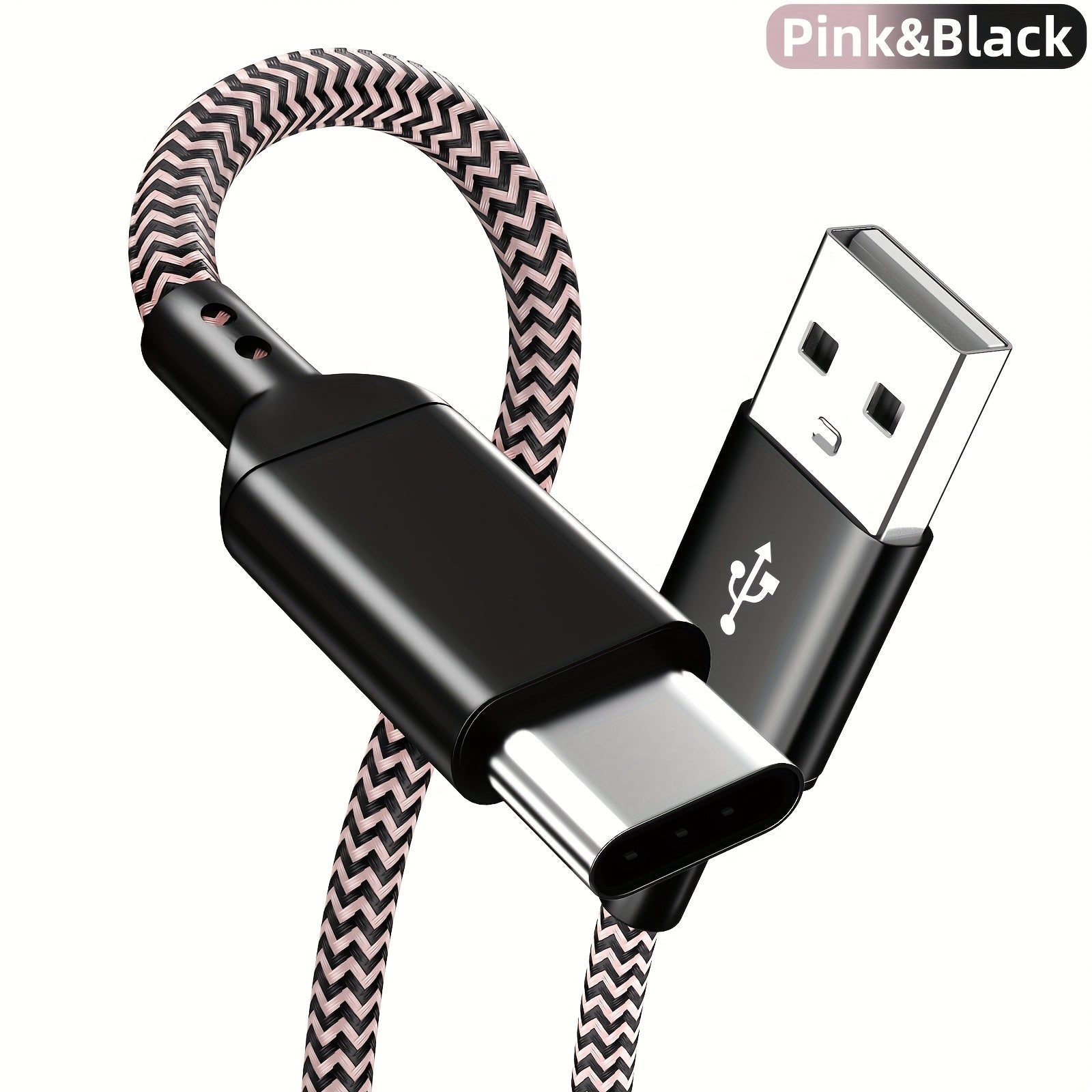type c charger fast charging usb type c cable braided super